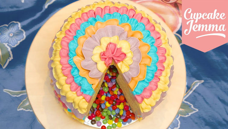 How To Make Piñata Cake