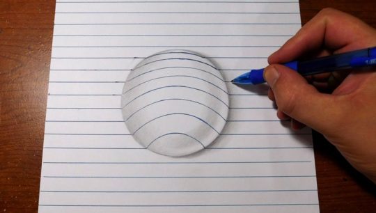 How To Draw Bubble On Paper 3D Art Trick – Pepe's How Tos