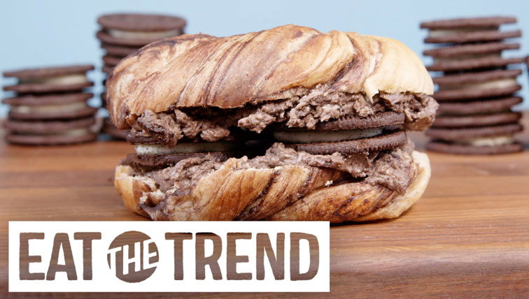 How To Make Oreo Cream Cheese Bagel