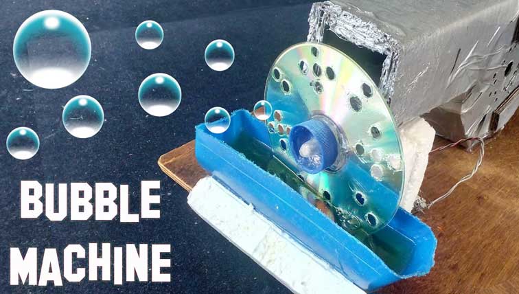 How To Make A Bubble Machine From Junk Materials
