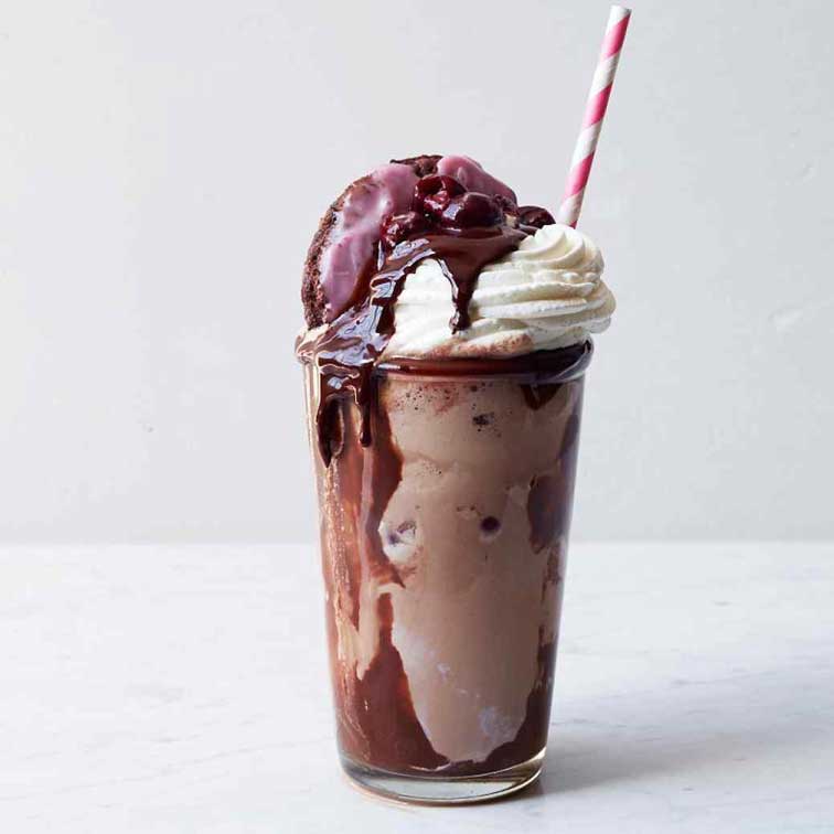 How To Make Black Forest Cake Milkshake