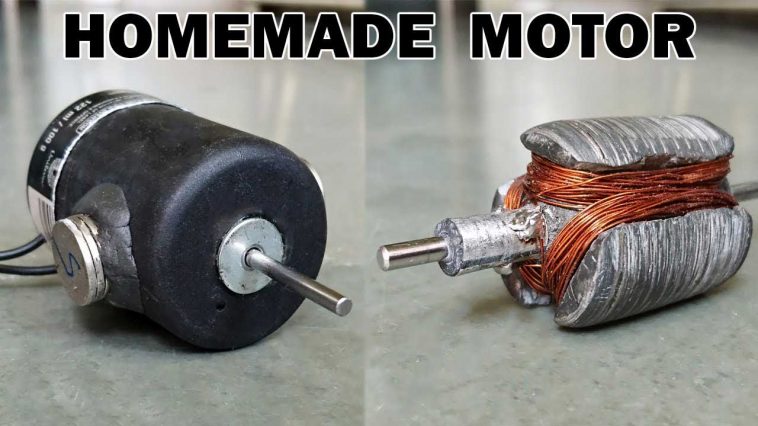 How To Make Your Own DC Motor At Home – Pepe's How Tos