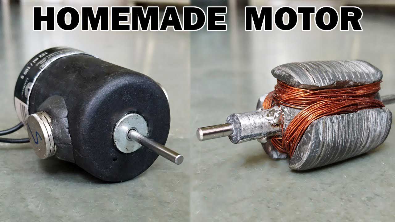How To Make Your Own DC Motor At Home – Pepe's How Tos