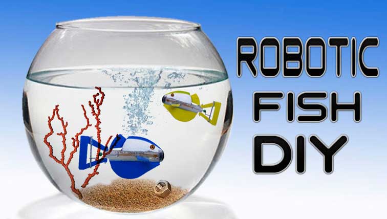 How To Make Batteryless Moving Robotic Fish