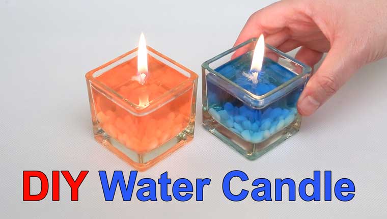 How To Make A Water Candle
