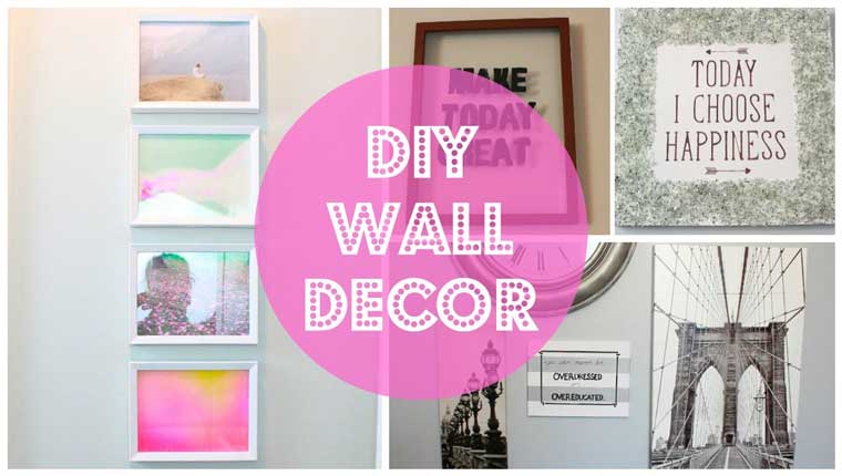 How To Make Easy Wall Decors